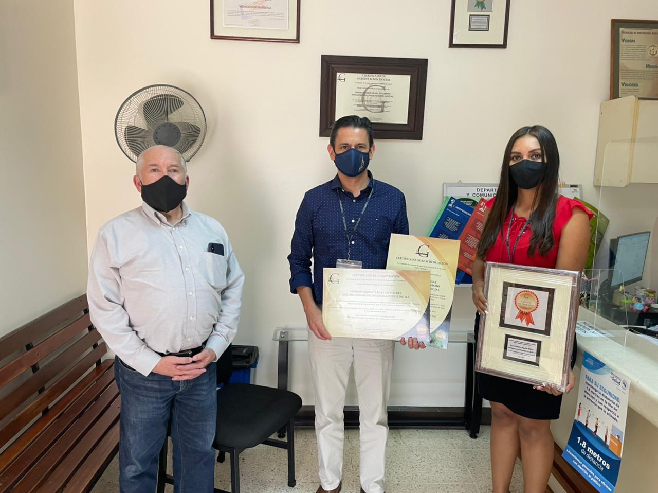 Unidad Médico Legal de Liberia - Organismo de Investigación Judicial (Reacreditación Sello Documental y Acreditación Sello Organizacional)